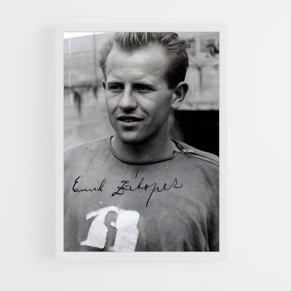 Poster Sourire d'Emil – affiche Athlétisme (vue 3)